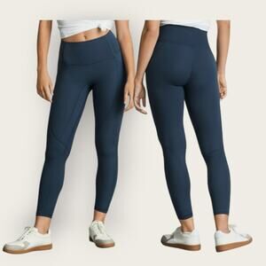 Everlane The Perform Pocket Legging | XS | Cobalt Blue Athleisure Workout Bottom